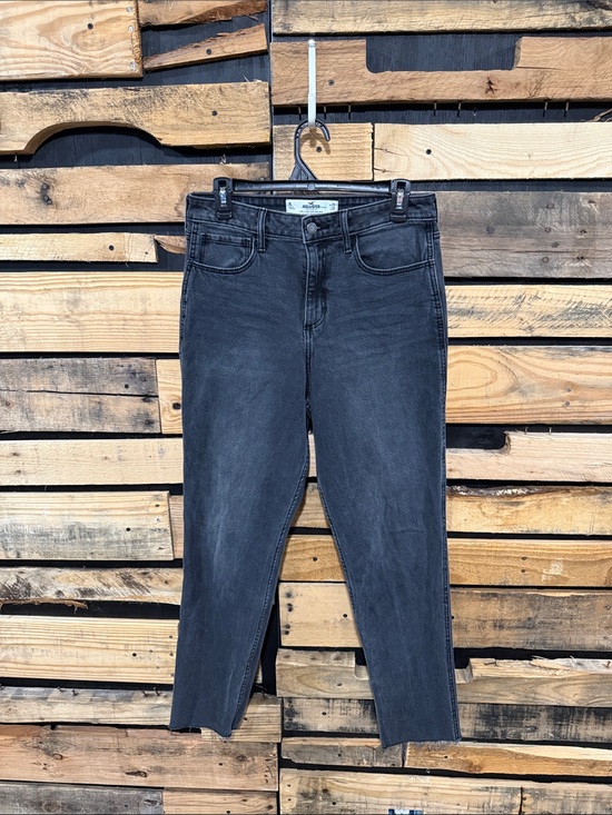 Hollister Denim - Hollister Women’s Black High Rise Curvy High Rise Mom Jean Size 29 Long